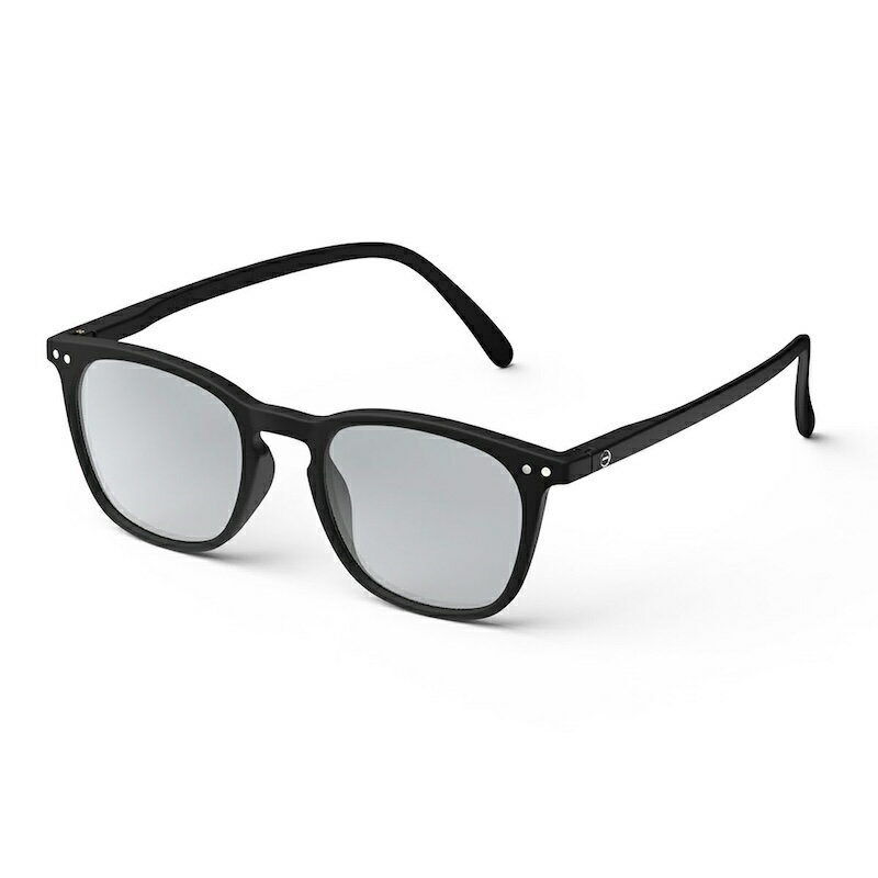 Rakuten - IZIPIZI（イジピジ） SUN-LIGHTCOLOR #E-Black(Light gray lenses)