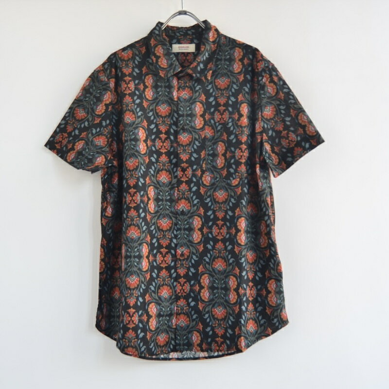 Rakuten - OSKLEN（オスクレン） Stretch Cotton Damask Printed Shirt 2019-70007