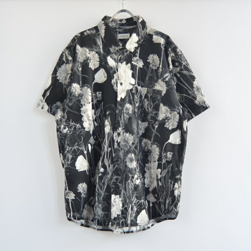 Rakuten - OSKLEN（オスクレン）Monochrome Wildflower Printed Stretch Shirt 2045-67807