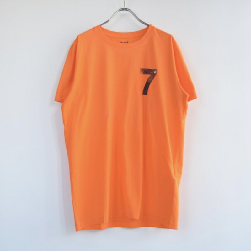 Rakuten - OSKLEN（オスクレン）Iconic 7 Graphic Orange Cotton Tee 2088-67834