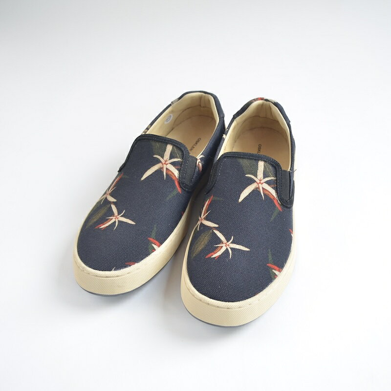 Rakuten - OSKLEN（オスクレン） Botanical Canvas Slip-On Sneakers 5050-6348
