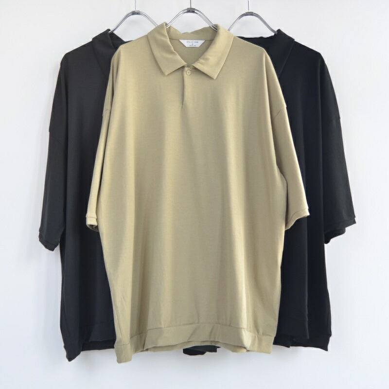 STILL BY HAND（スティルバイハンド）High Twist Cotton Polo Shirt CS08262