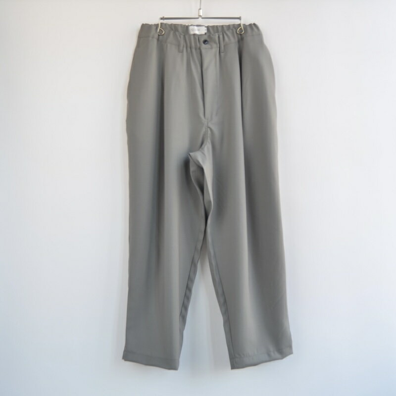Rakuten - STILL BY HAND(スティルバイハンド) Lightweight wool easy trousers PT09261