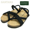 アルコペディコ サンダル ARCOPEDICO エリオさんの靴サルーテライン サンタナ SANTANA （ブラック）ポルトガル製 靴