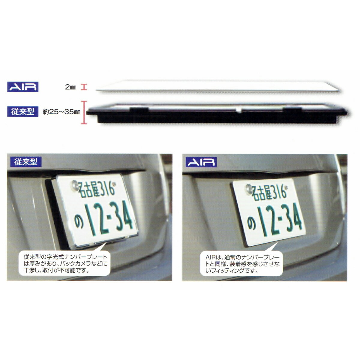 �������ʥ�С� �ץ졼�� �ե졼�� �ָ��б� LED AIR ������ �������ʥ�С���� ���ڸ��̾�ǧ�� ���� 2�祻�å� ����ʥ�С� ����̵��