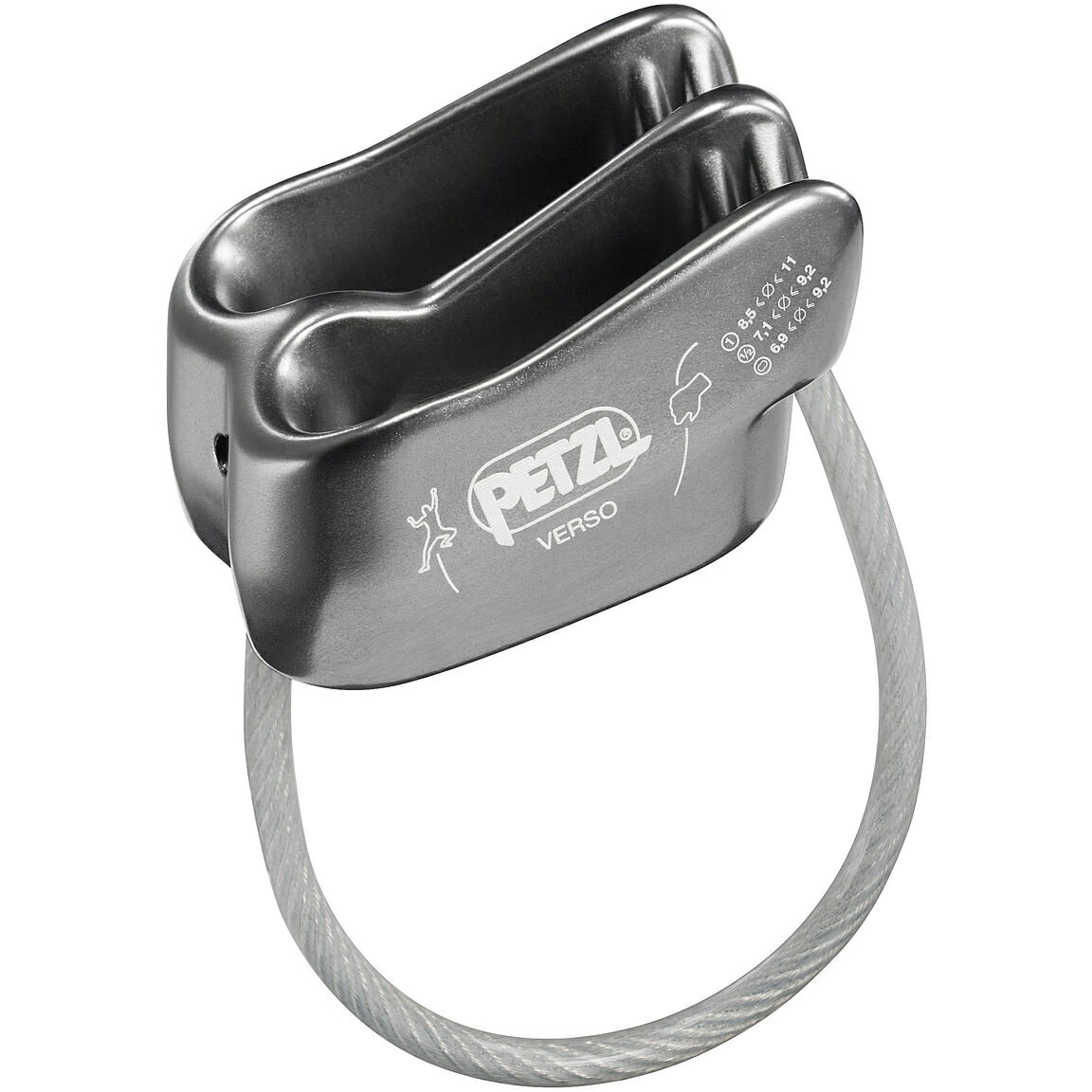 ビレイデバイス【PETZL ペツル ベルソ】D019AA 軽量 人気 クライミング/