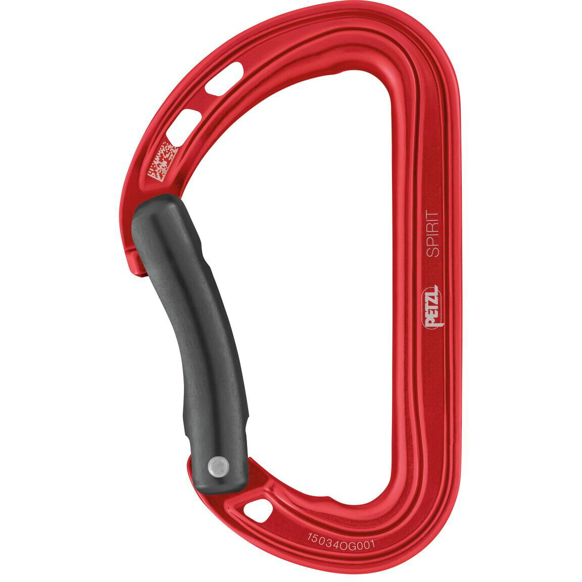 カラビナ【PETZL ペツル スピリットベント】M061AA00 軽量 クライミング