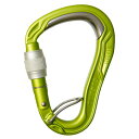環付カラビナ【EDELRID エーデルリッド HMSブレットプルーフスクリューFG2】ER73813 ビレイ用 反転防止