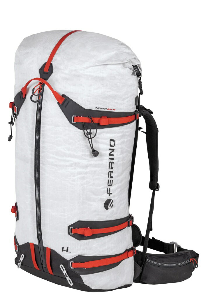 Rakuten - バックパック 大型【FERRINO フェリーノ インスティンクト65＋15】送料無料 75655RWW 軽量 アルパイン 登山 テント泊 トレッキング