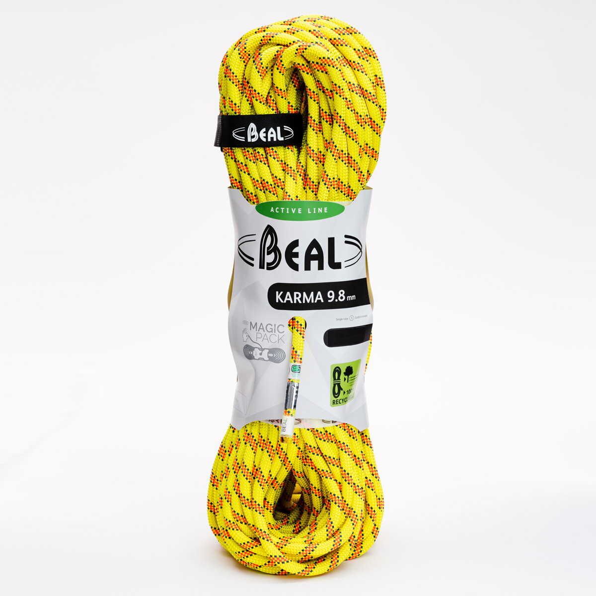 ロープ【BEAL ベアール 9.8mmカルマ 60m】送料無料 BE11401 ザイル クライミング