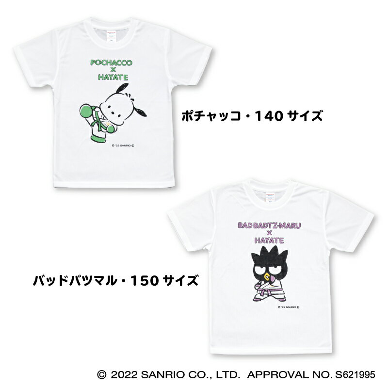 【空手】SANRIO CHARACTERS×HAYATE Tシャツ【サンリオ】