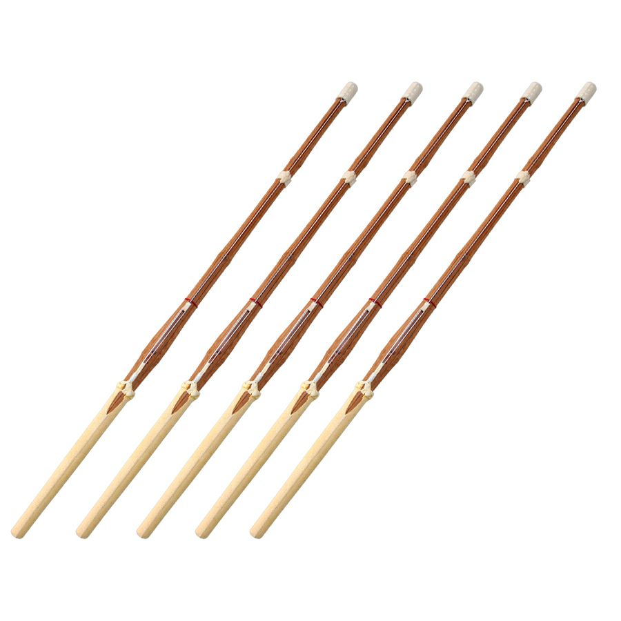 バイオテック普及型 吟風仕組み竹刀「光山 こうざん」39男女(大学・一般)×5本セット【剣道竹刀・SSPシール貼付・普及型・男女用・バイオ】