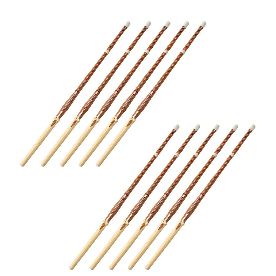 バイオテック普及型 吟風仕組み竹刀「光山 こうざん」39男女(大学・一般)×10本セット【剣道竹刀・SSPシール貼付・普及型・男女用・バイオ】