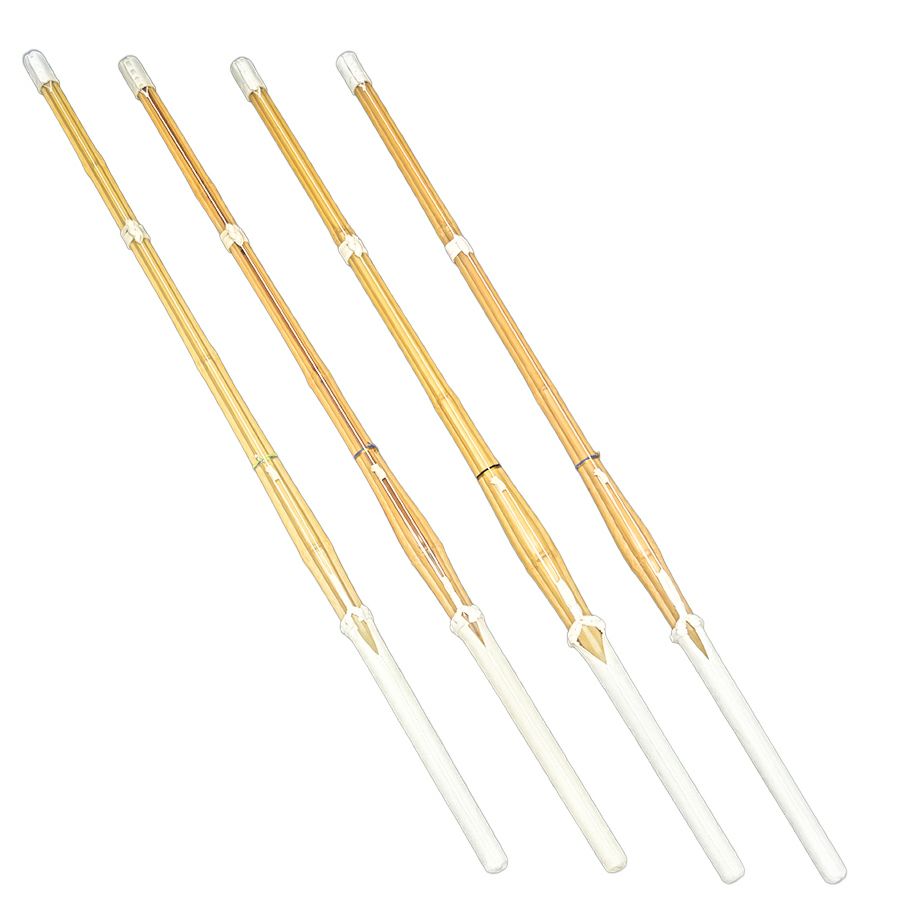 テクニカルパック 試合向け竹刀4本組セット 39 男女【実戦型・胴張型・古刀型・バイオ実戦型・ SSPシール貼付】