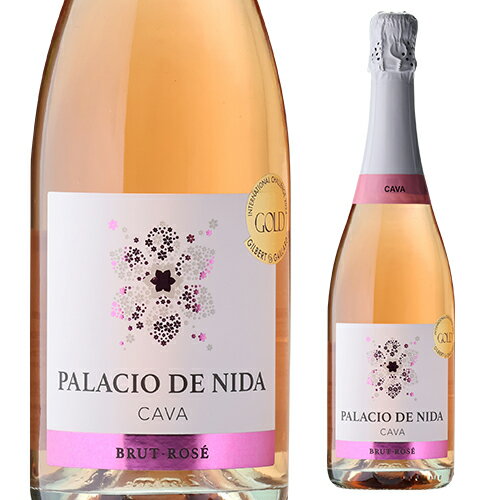 【ワインの日 最大1,000円OFFクーポン】SP パラシオ デ ニダ カヴァ ブリュット ロゼ コヴィナス コープ V 750mlスペイン ガルナッチャ 辛口 ロゼ泡 スパークリング 浜運A