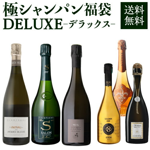 【ショップ オブ ザ イヤー 2023 受賞記念企画】 送料無料 シャンパン極の シャンパンくじ DELUXE 2万円超高額シャンパンが高確率で当たる【先着100本】シャンパーニュ 福袋 P2 クリスタルWくじ 【お一人様2本まで】 1/26以降発送予定のサムネイル