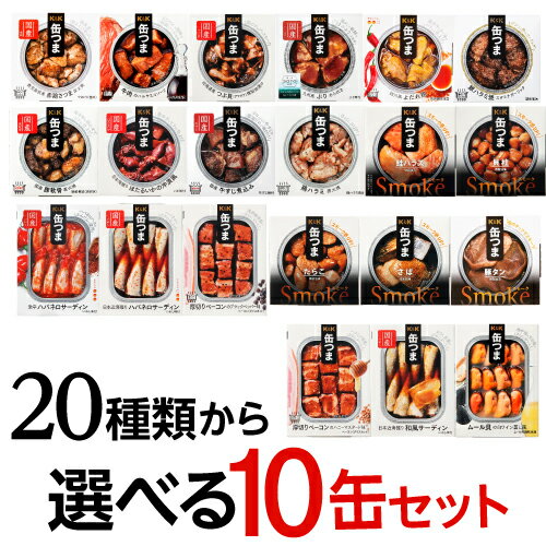 【10缶よりどり】 缶つま 10個セット 缶詰 珍味 おつまみ 缶つま ギフト セット 長S