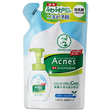 アクネス 薬用泡洗顔 付け替え　140ml