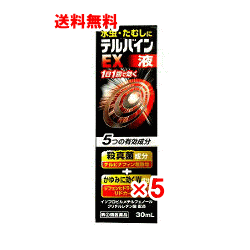 【第(2)類医薬品】テルバインEX 液　30ml×5個セット【送料無料】