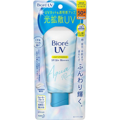 ビオレUV アクアリッチライトアップエッセンス 70g