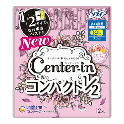 商品の特長 ●センターインが生まれ変わりました。Wフィット構造で身体にフィット。 ●デザインもおしゃれな美的コンパクト。 ●スィートフローラルの香り サイズ スリム、羽根つき、多い夜用、30・5cm 内容量 12枚 広告文責 (株)フェリックスコーポレーションお客様専用ダイヤル 06-6556-6663 メーカー（製造） 株式会社ユニチャーム 区分 日本製・生理用品 　　