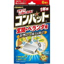 KINCHO コンバット 玄関・ベランダ用 1年用 6個入 【ゴキブリ駆除】【金鳥】