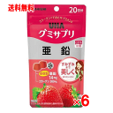 【5月25日(日)限定!当店ポイント5倍セール】UHA味覚糖 グミサプリ 亜鉛 40粒×6個セット