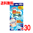 【8月5日(火)限定!当店ポイント3倍セール】【ケース販売】熱ちゅクール 大人用 18枚入×30コ【冷却シート】【熱中症対策】【冷えピタ】