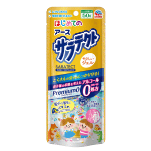アース製薬 はじめてのサラテクト プレミアム 0 やさしいジェル 50g【虫よけ】 の商品画像