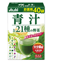 アサヒ　青汁と21種の野菜　お徳用40包