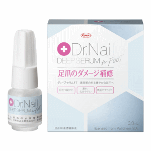 【興和新薬】ドクターネイル　ディープセラム for FOOT 3.3ml【爪が割れやすい】【爪が薄い】【爪の縦すじ】