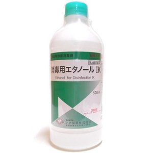 【第3類医薬品】消毒用エタノール　500ml【新型インフルエ