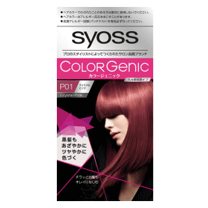 サイオス カラージェニック ミルキーヘアカラー P01 クリスタルピンク (50g+100mL+15g)