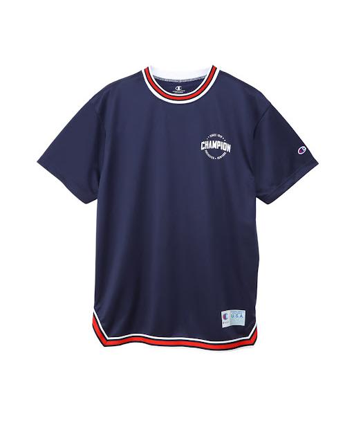 [공식] 챔피언 [30 % OFF 세일] [ 항균 방취 속건 ]Champion 쇼트 슬리브 T 셔츠 25SS BASKETBALL 챔피언 (C3-BB352) 농구웨어 팀 스포츠 유니섹스 여성 남성