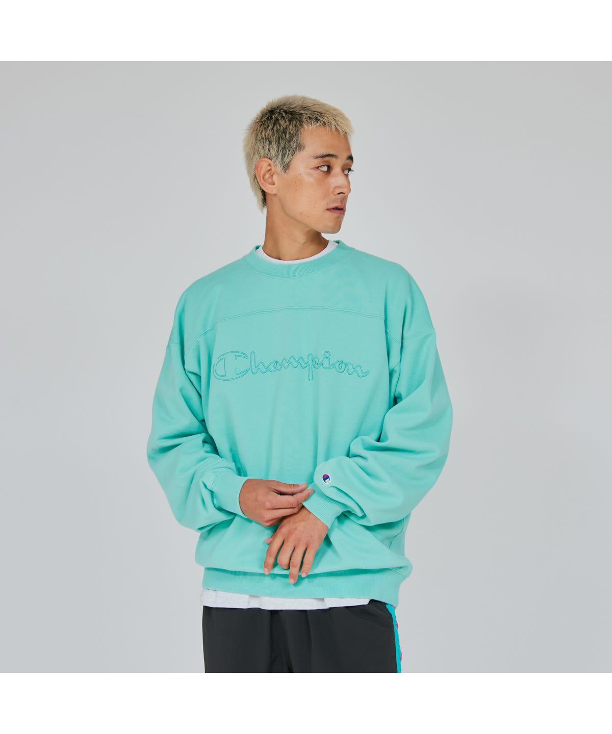 乐天商城 - 【公式】チャンピオン Champion クルーネックスウェットシャツ 26SS アクションスタイル (C3-D013)★ メンズ レディース トップス スウェット トレーナー パーカー sweat