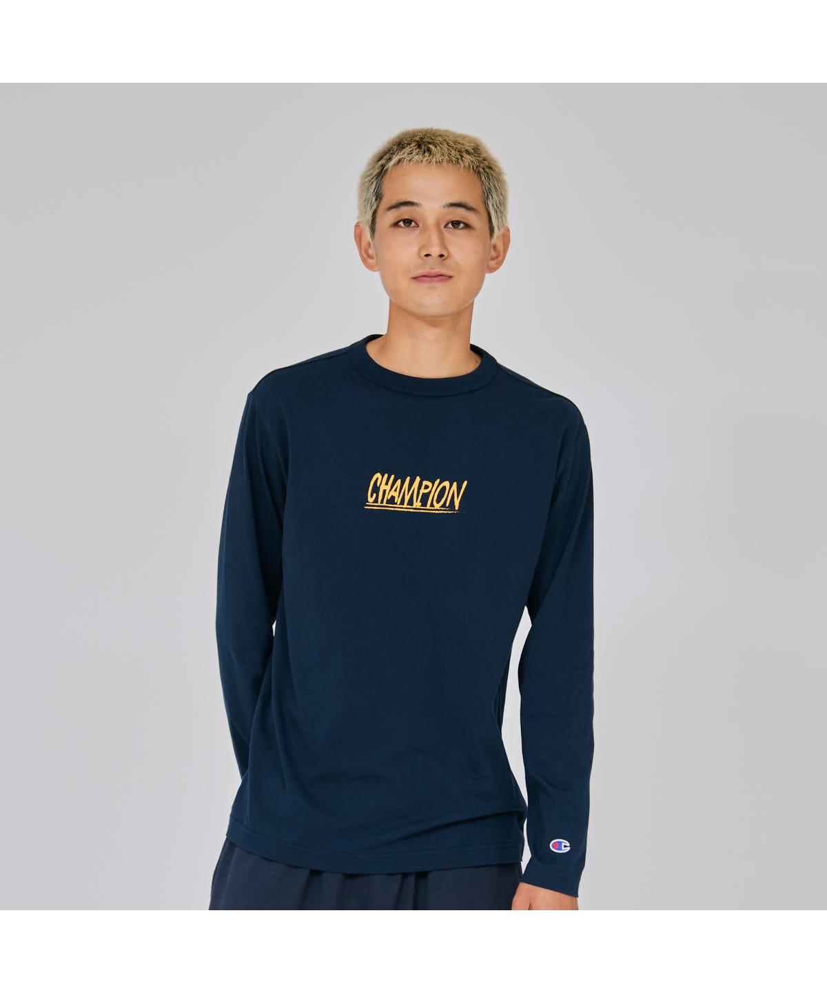 乐天商城 - 【公式】チャンピオン Champion ロングスリーブTシャツ 26SS ベーシック (C3-D408)★ メンズ レディース ユニセックス トップス 長袖 ロンT