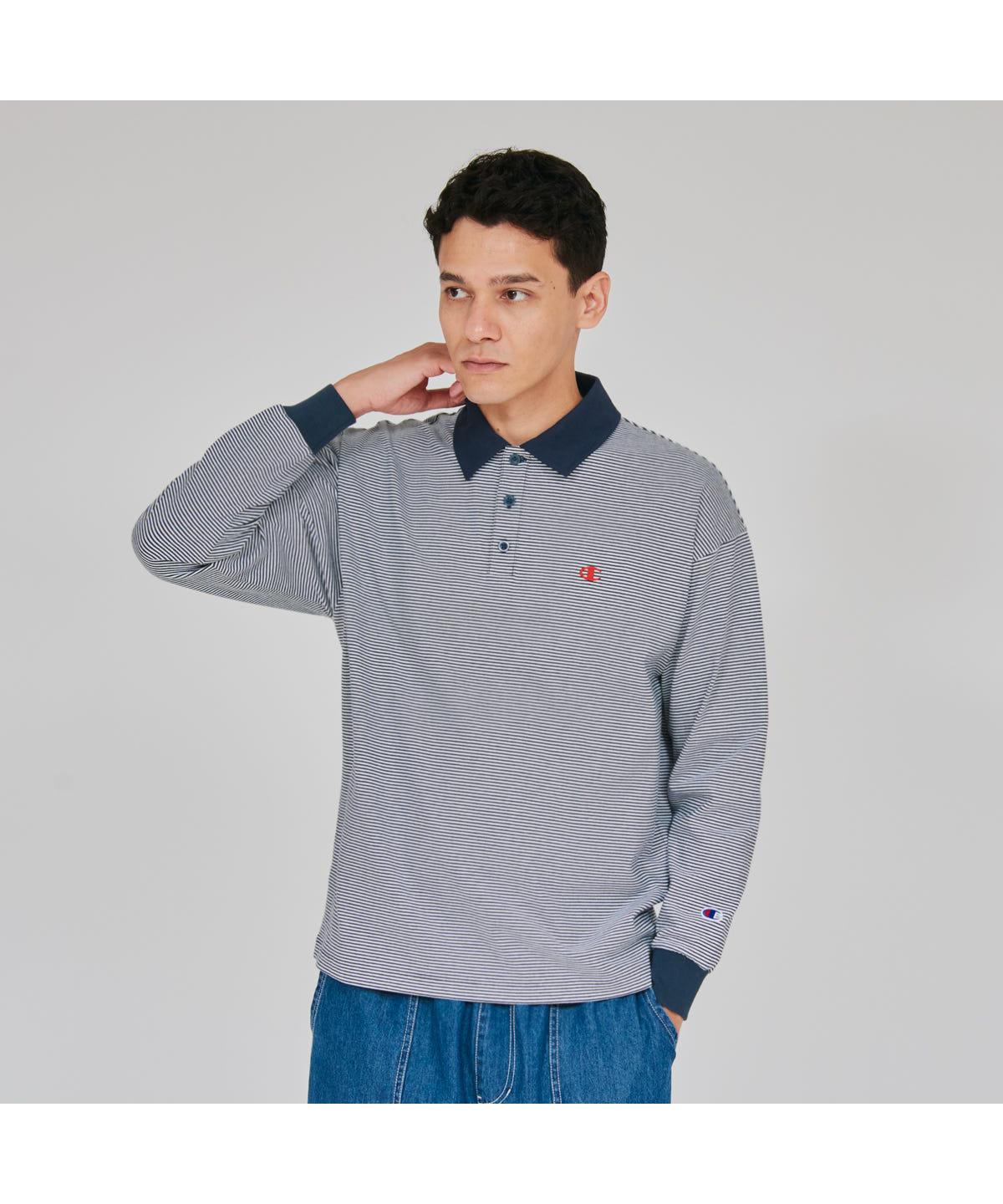 《スーパーSALE 10%OFF/P5倍》【公式】チャンピオン Champion ロングスリーブポロシャツ 26SS メンズカジュアル (C3-D403)★ メンズ レディース ユニセックス トップス 長袖 ポロシャツ