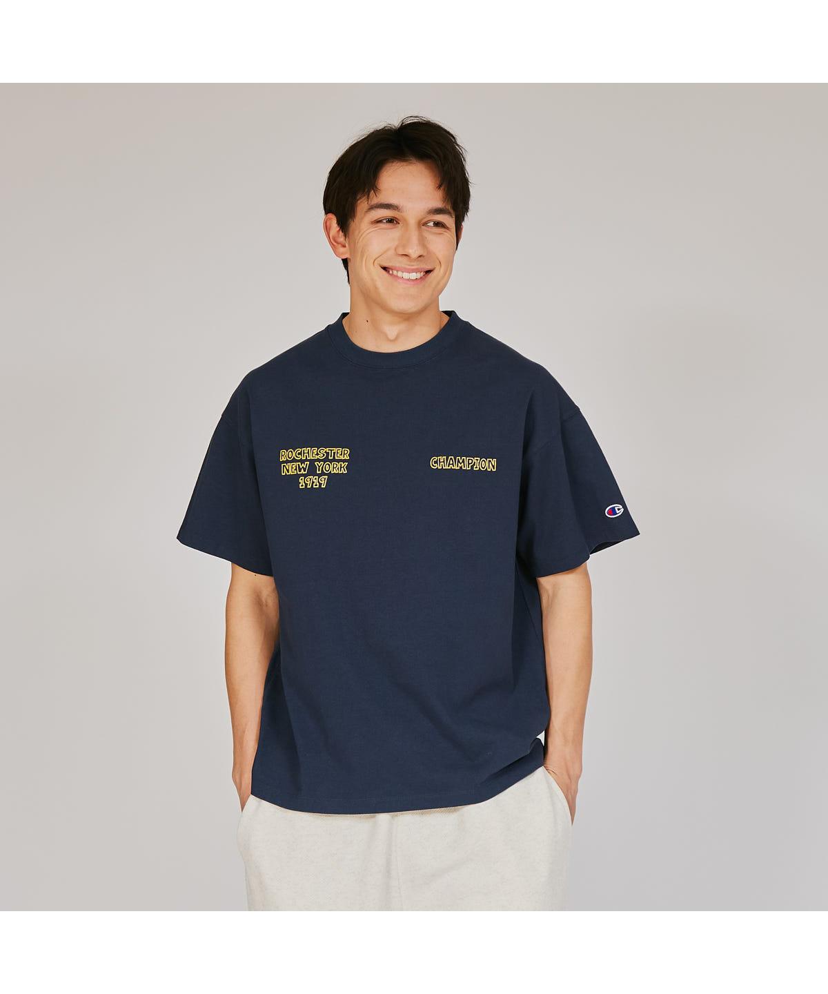 【公式】チャンピオン Champion ショートスリーブ Tシャツ 25FW メンズカジュアル (C3-C302)★ 半袖 Tシャツ メンズ レディース ユニセックス
