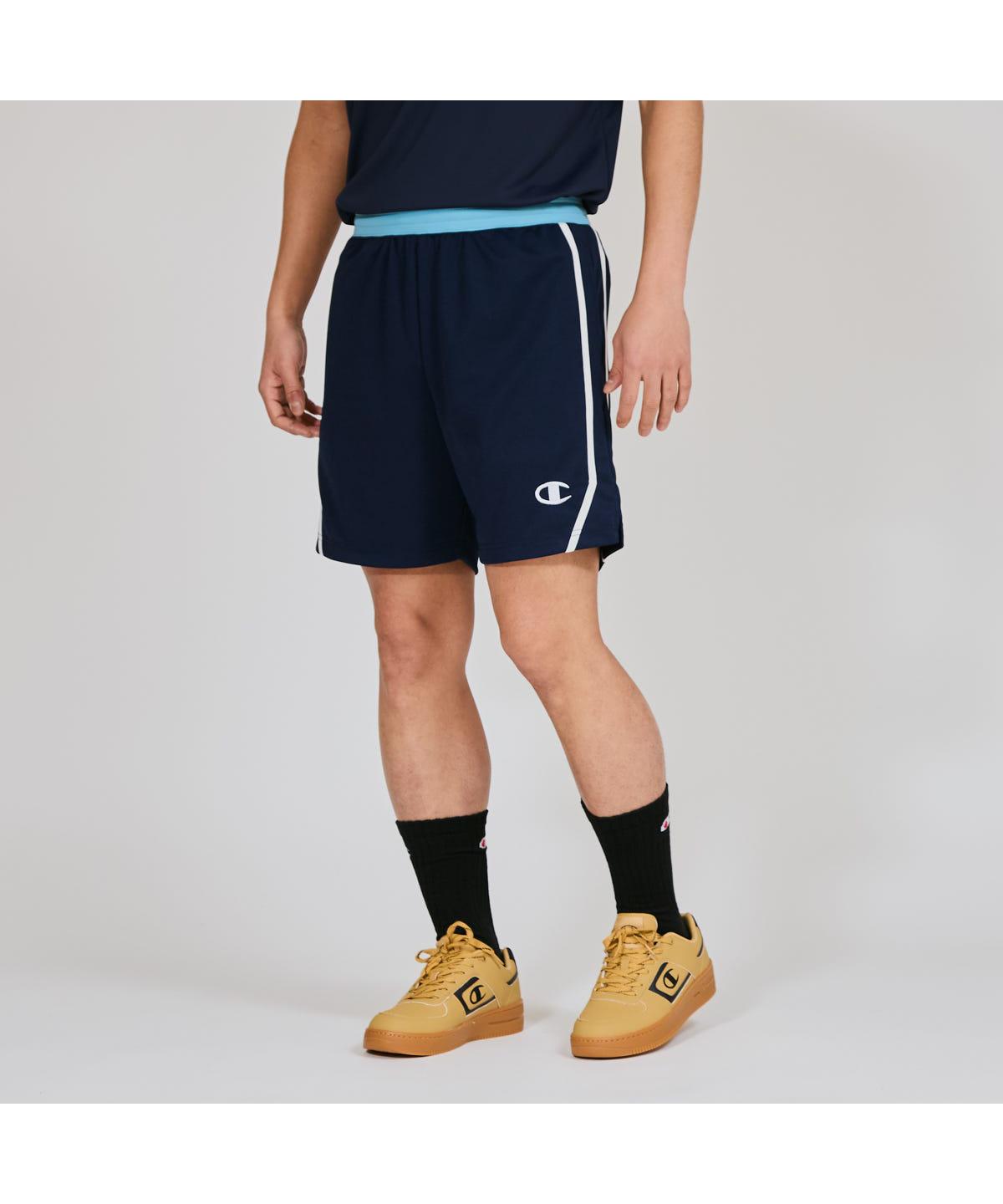 《슈퍼 SALE 10%OFF/P5배》《세일》[공식]챔피언[속건]Champion 반바지 25FW E-MOTION (C3-CB526) 농구 농구 팀 스포츠 유니섹스 레이디스 맨즈