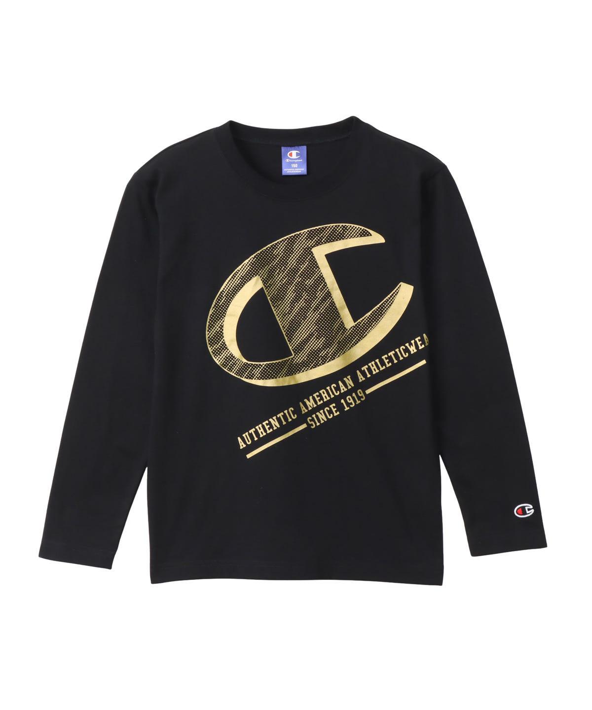 《セール》【公式】チャンピオン Champion キッズ ロングスリーブ Tシャツ 25FW スクールボーイズ (CK-CS408)★ スポーツ 子供 子ども ジュニア こども 子供服 キッズ服 キッズ トレーニング championstore-10008836 Champion公式楽天市場店 サンプル画像2