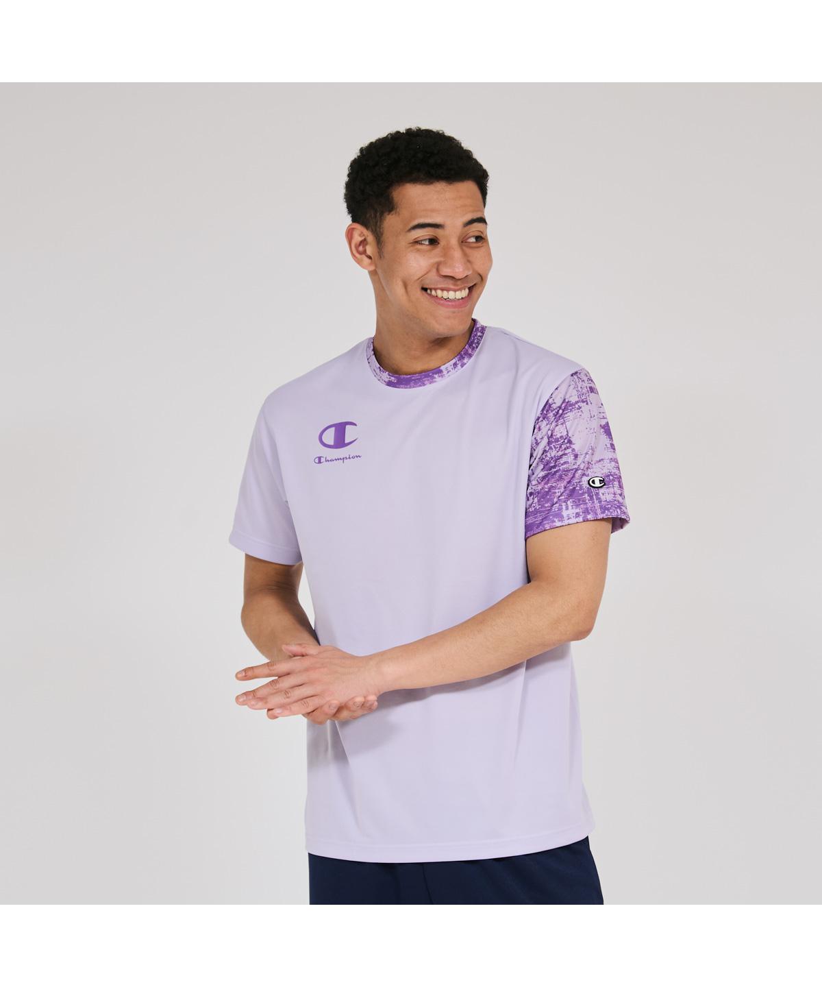 【1000円オフ対象商品】【公式】チャンピオン Champion ショートスリーブ Tシャツ バレーボール (C3-EV327)★ VOLLEYBALL バレー メンズ レディース ユニセックス チーム スポーツ ジム トレーニング 速乾 持続冷感 通気性 抗菌防臭