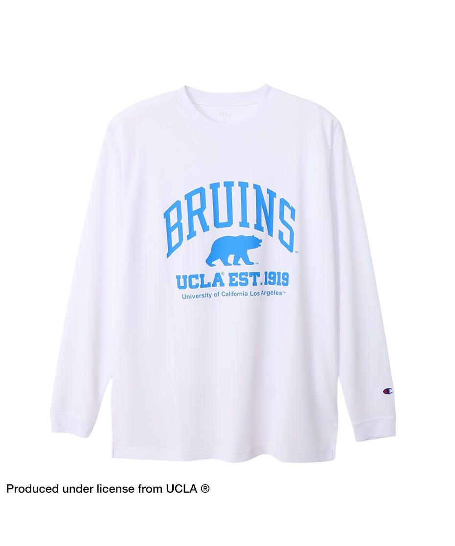《セール》【公式】チャンピオン【抗菌 防臭 速乾】Champion ロングスリーブ Tシャツ 24FW UCLA (C3-AB468)★ バスケ チーム スポーツ ユニセックス レディース メンズ ロンT 長袖 championstore-10001140 Champion公式楽天市場店 サンプル画像2