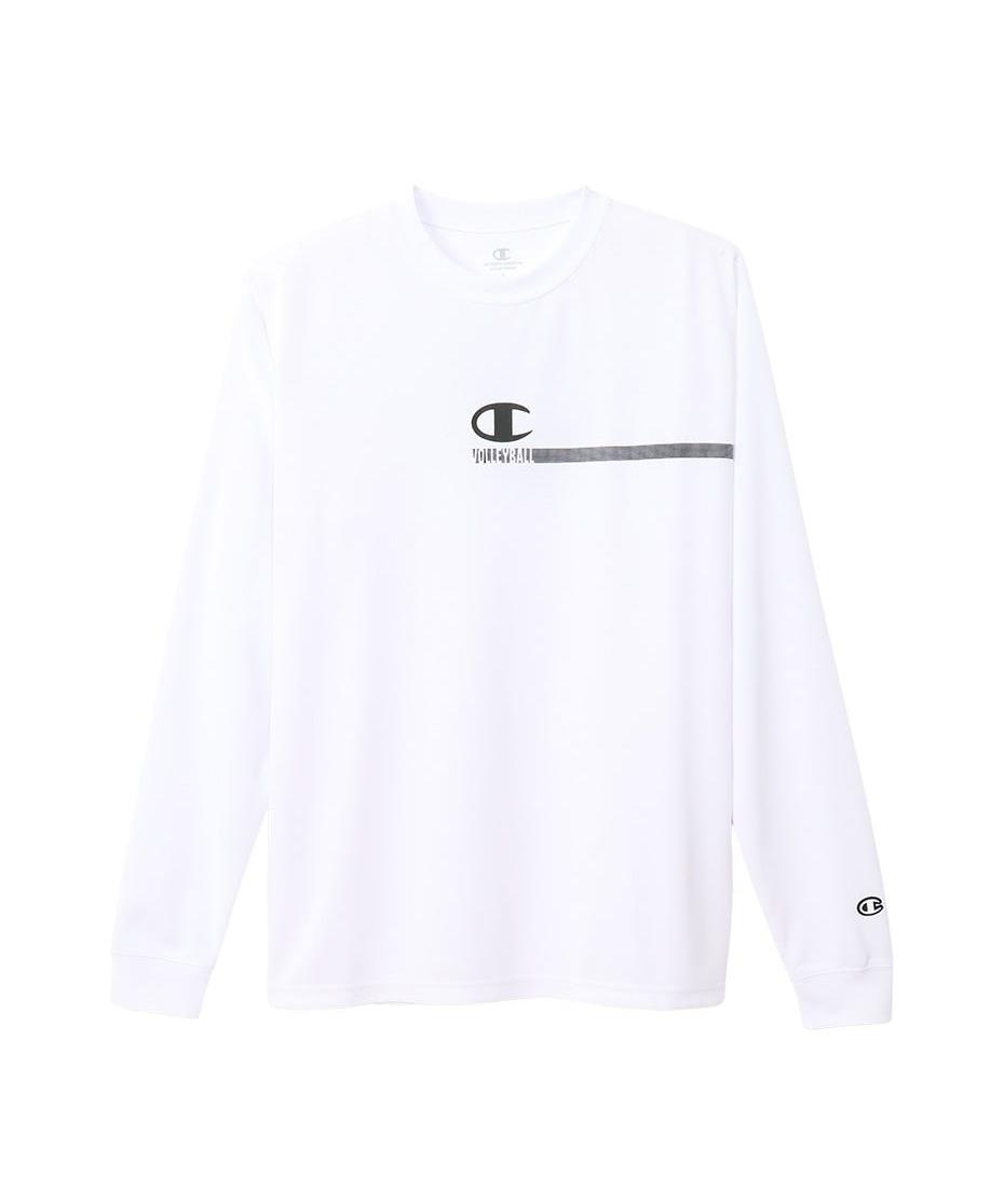 《10%OFFクーポン》《セール》【公式】チャンピオン【抗菌 防臭 速乾】Champion ロングスリーブシャツ 24FW バレーボール (C3-AV402)★ volleyball バレー スポーツ ユニセックス レディース メンズ トレーニング