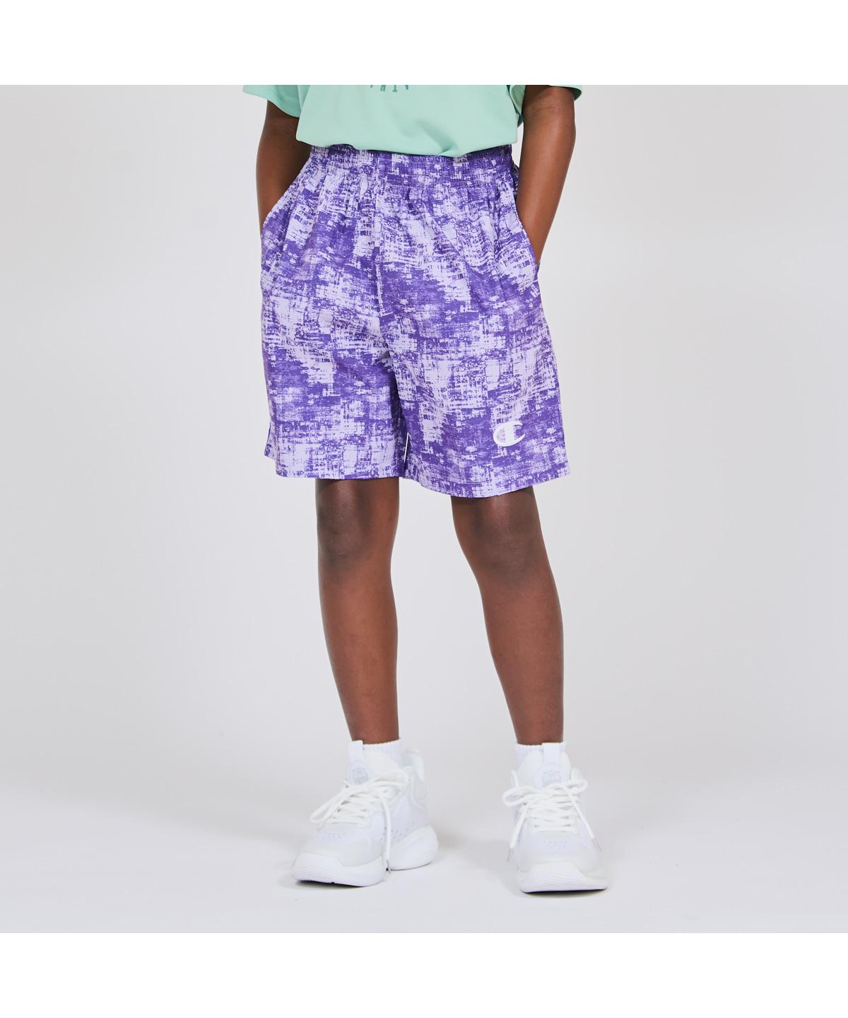 【公式】チャンピオン Champion キッズ ショートパンツ バスケットボール (CK-EB531)★ BASKETBALL バスケ 子供 キッズ ジュニア ユニセックス チーム スポーツ トレーニング 速乾 持続冷感 ストレッチ