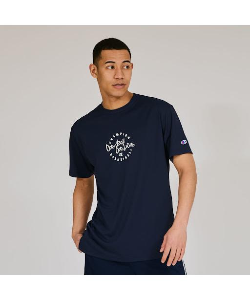 [Sale] [Official] Champion Short Sleeve T-Shirt 25FW E-MOTION (C3-CB327) - Antibacterial, Odor-Resistant, Quick-Drying, Breathable - Basketball, Team Sports, Unisex, Women's, Men's
