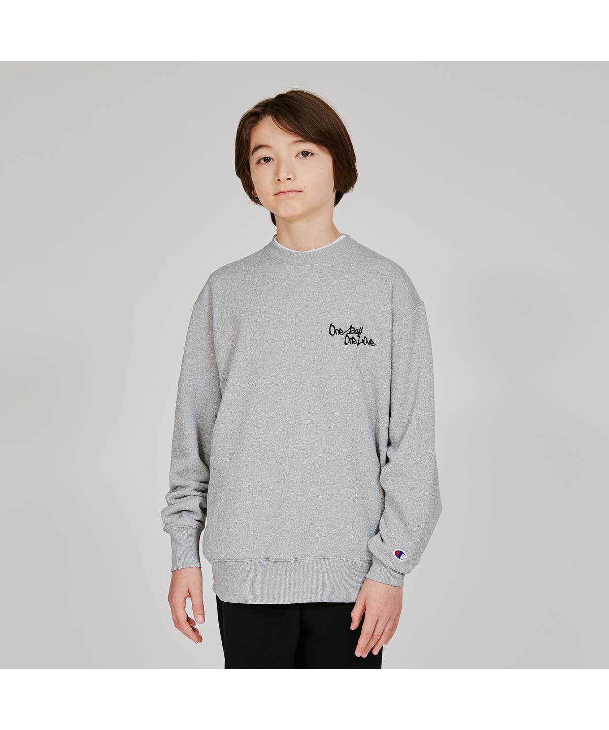 [Sale] [Official] Champion Mini Crewneck Sweatshirt 25FW BASKETBALL (CK-CB017) Basketball Men's Women's Children Kids Unisex Basketball Team Sports