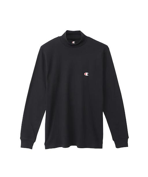 《セール》【公式】チャンピオン Champion ハイネックロングスリーブ Tシャツ 25FW...