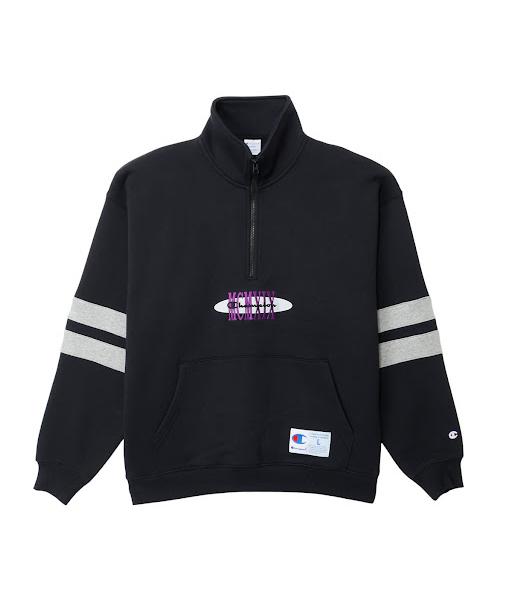 《お買物マラソン 10%OFF》《セール》チャンピオン Champion ハーフジップスウェットシャツ 25FW アクションスタイル (C3-C013)