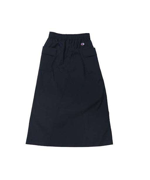 《セール》【公式】チャンピオン【ストレッチ】Champion ウィメンズ ロングスカート 25SS (CW-B207)★ レディース ボトムス ロングスカート ロング丈 ウエスト ゆったり