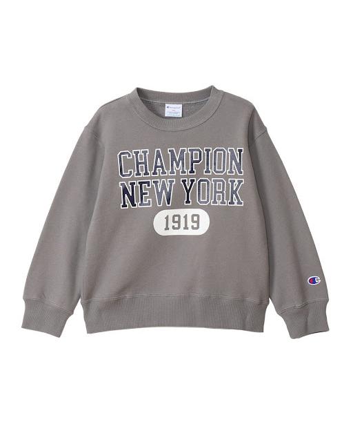 《セール》【公式】チャンピオン Champion キッズ クルーネックスウェットシャツ 2...